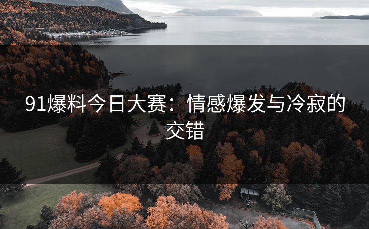 91爆料今日大赛：情感爆发与冷寂的交错